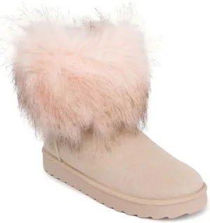 Sugar Women's Slip On Winter Boots Warm Winter Booties