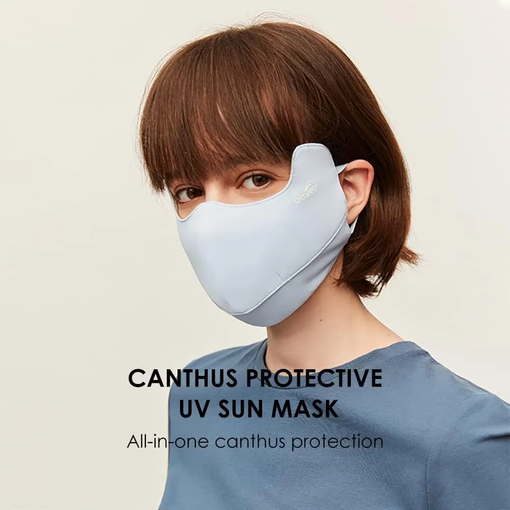 Sun Protection UPF 50  UV Face Cover Summer Face Mask Neck Gaiter with Ear Loops SLN3M308