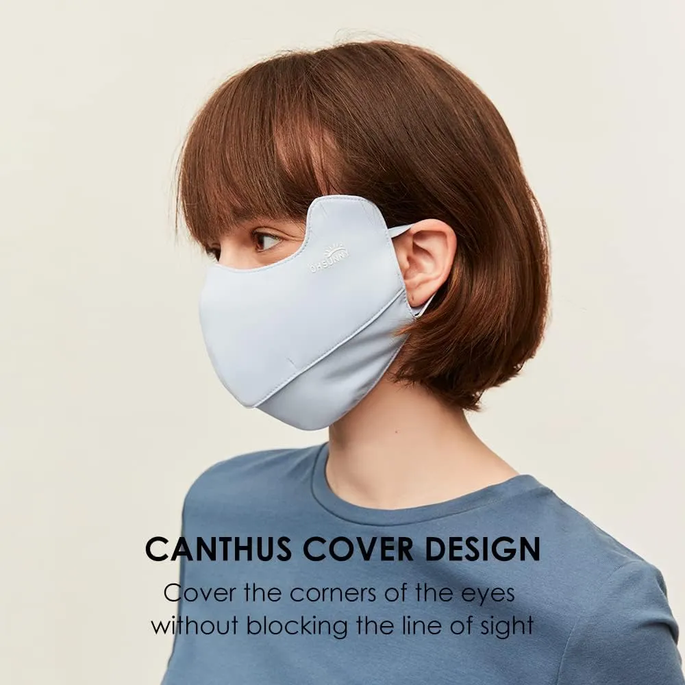 Sun Protection UPF 50  UV Face Cover Summer Face Mask Neck Gaiter with Ear Loops SLN3M308