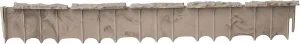 Suncast 12 Pack Quick Edge Resin Material 35 Inch Single Strip Natural Stone Lawn Border Edging for Patio, Gardening & Landscaping, Flagstone