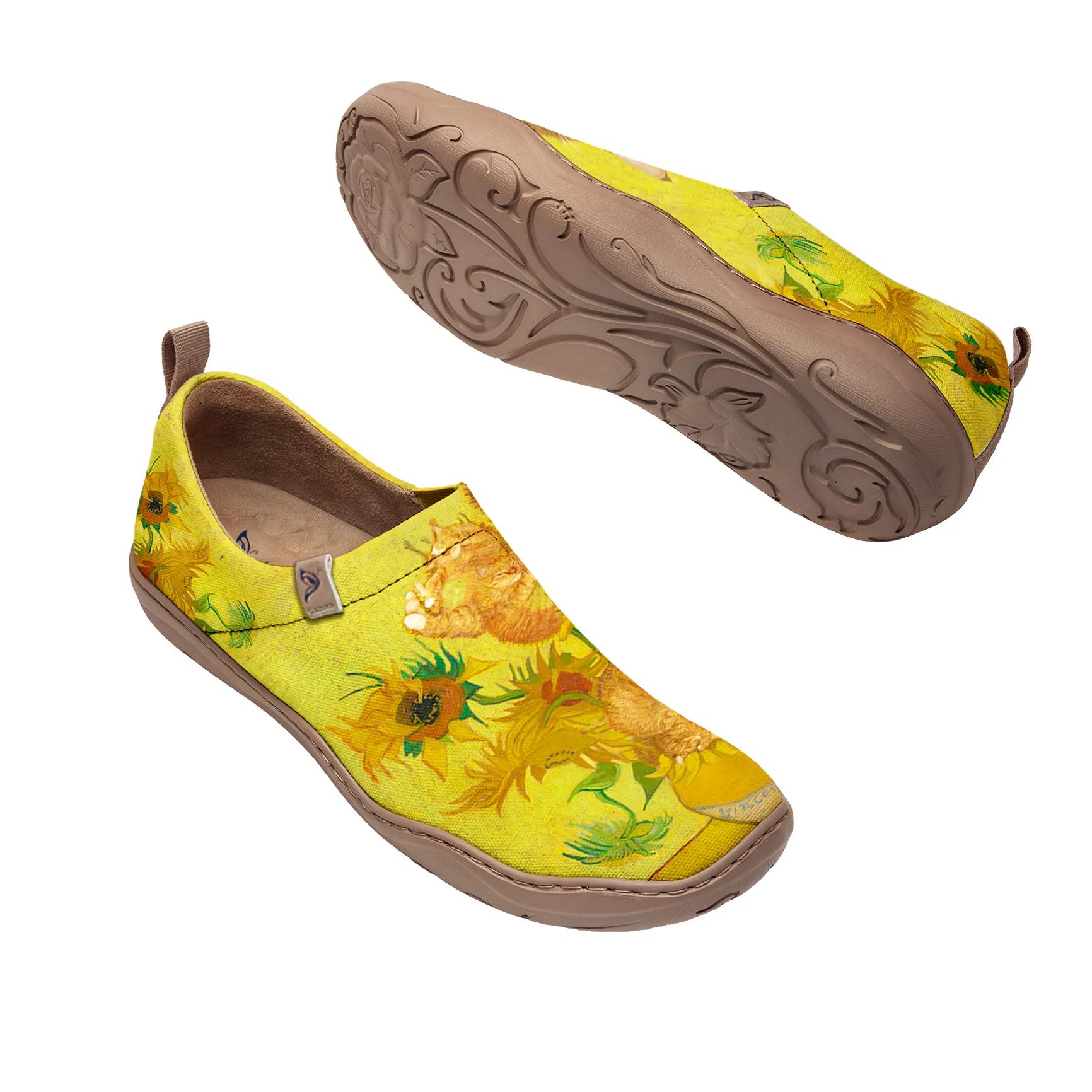 Sunflowers and Cats Slip-On