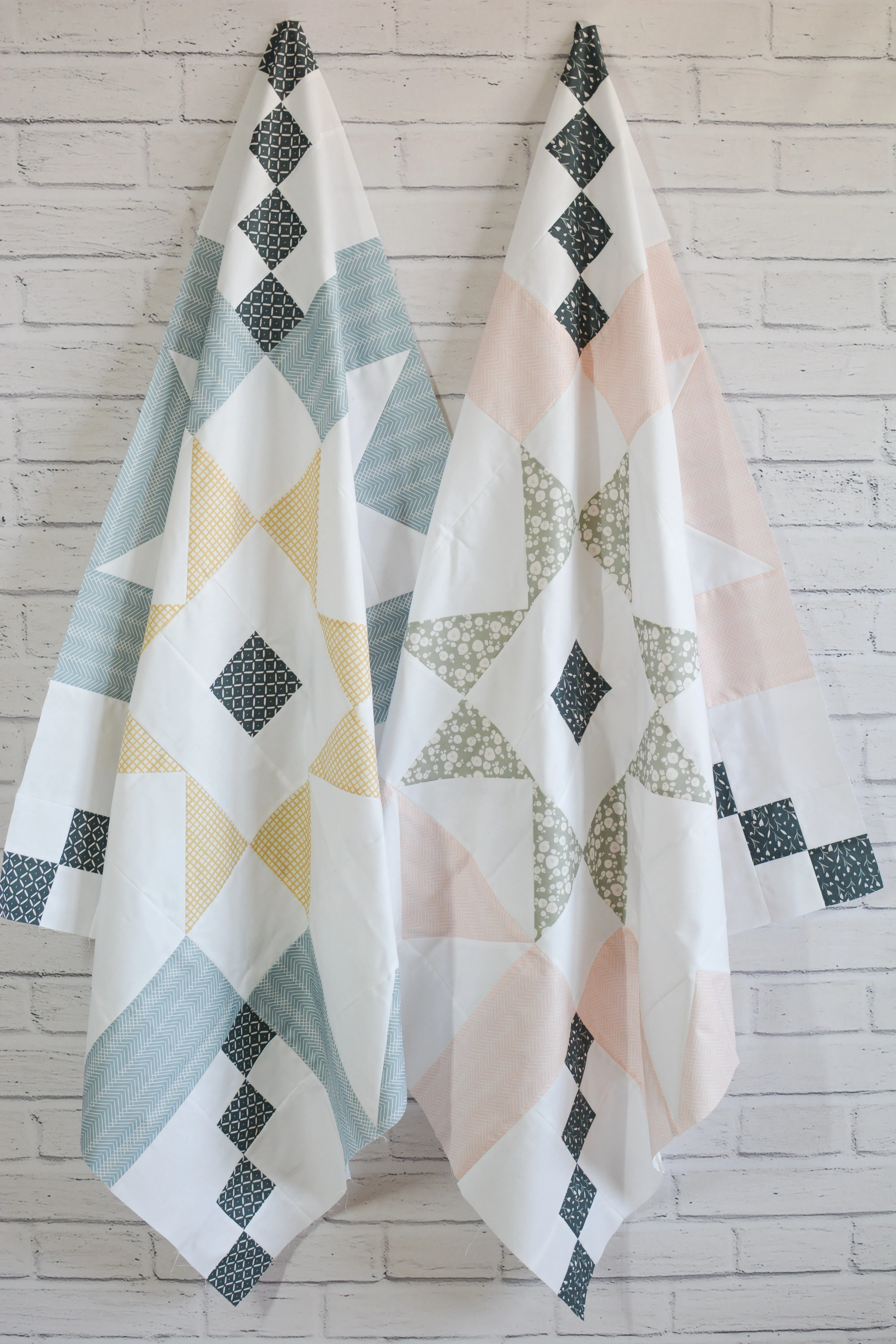 Super Star Quilt Paper Pattern 3 sizes