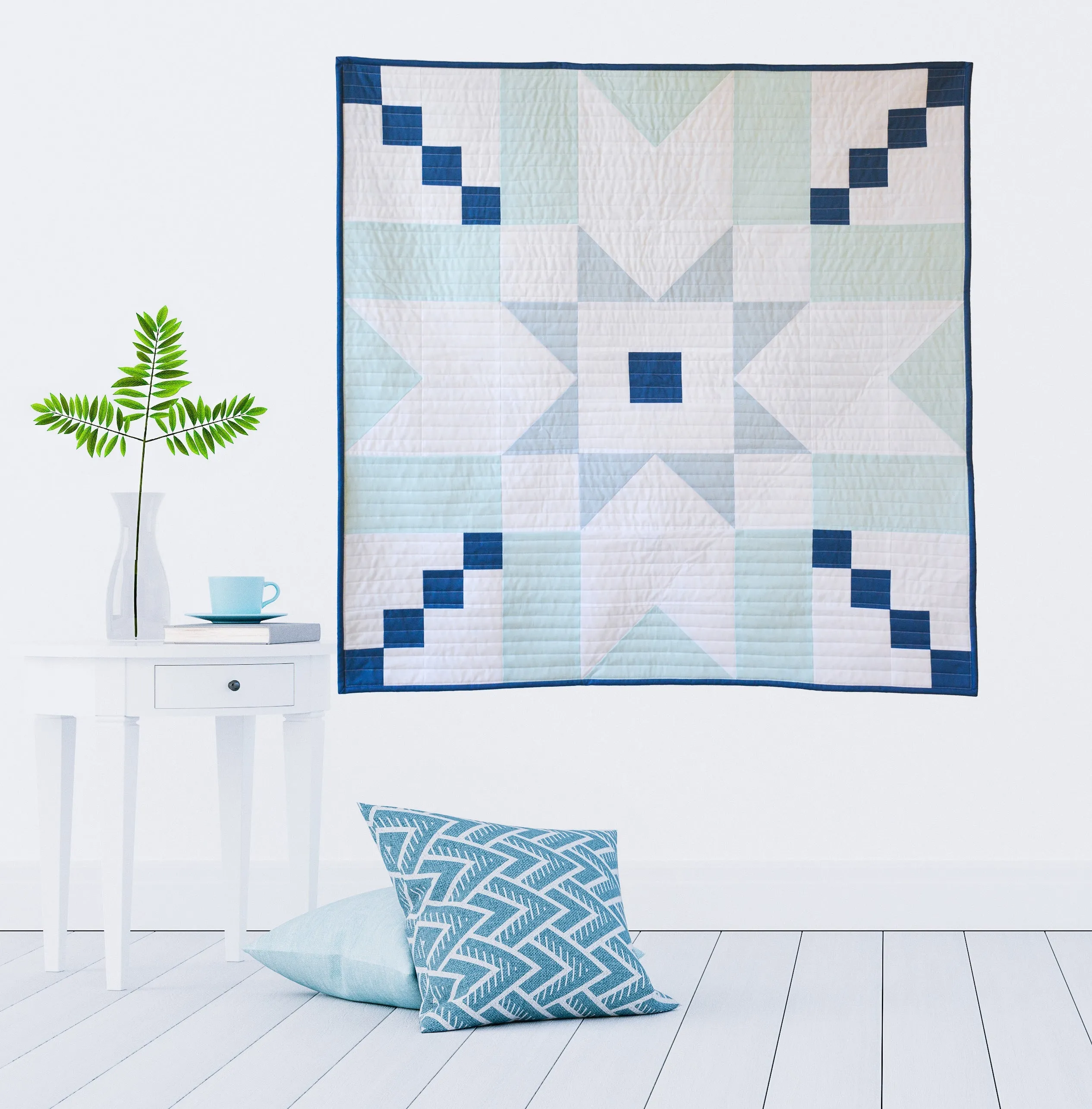 Super Star Quilt Paper Pattern 3 sizes