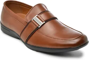 TAHARI Mens Loafers Easy Slip On Design for All Day Comfort with Front Strap