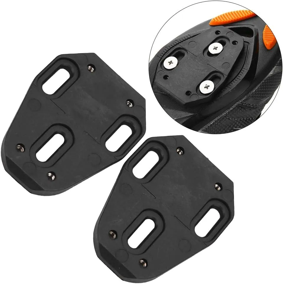 Tbest Bike Shoe Cleat Cover,1 Pair Quick Release Bike Cycling Shoe Cleat Covers Bike Cleats Compatible Adapter Converter for Speedplay Zero