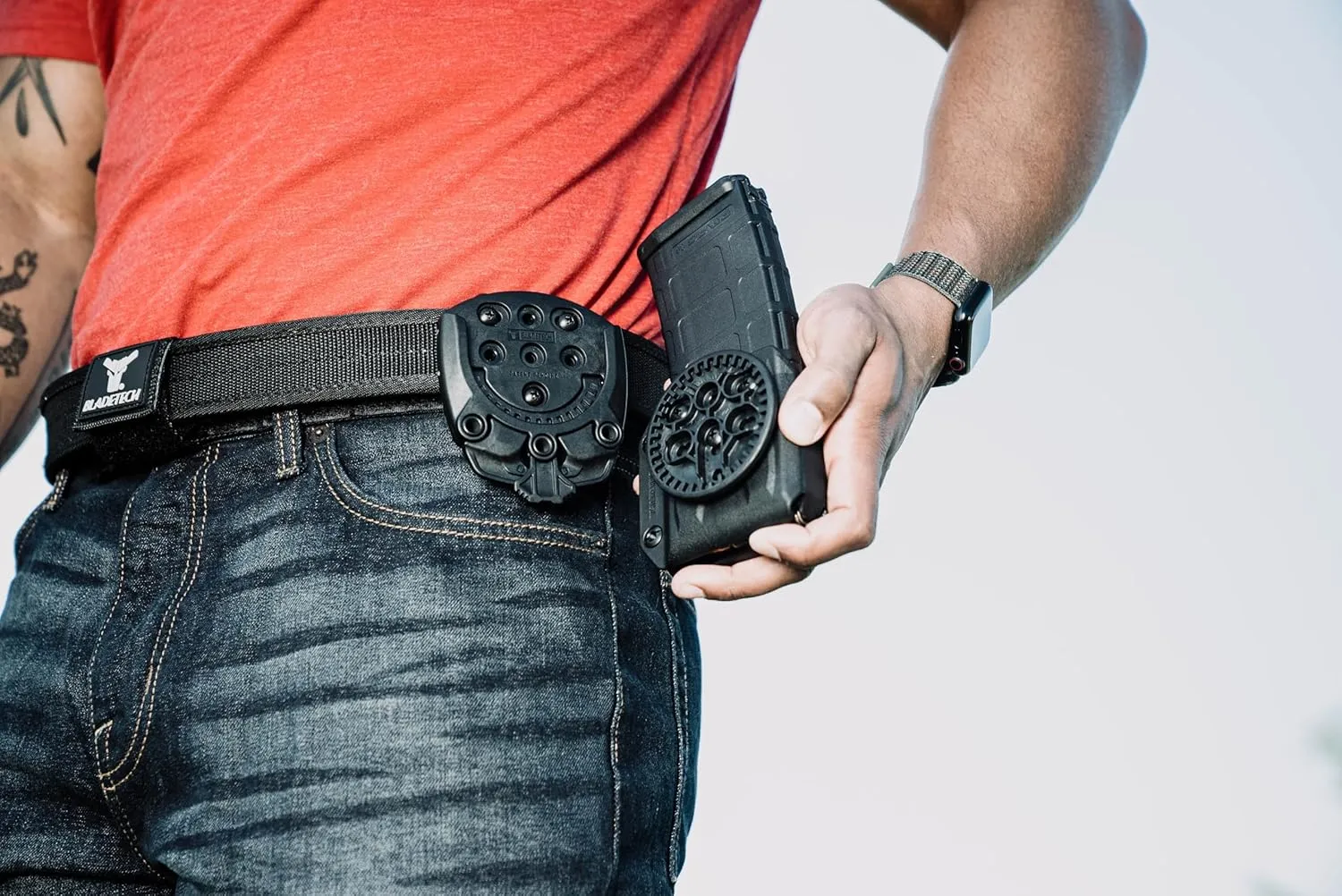 Tek-Mount Receiver - Quick Connect Mounting System for Holsters, Mag Pouches and Tactical Duty Gear