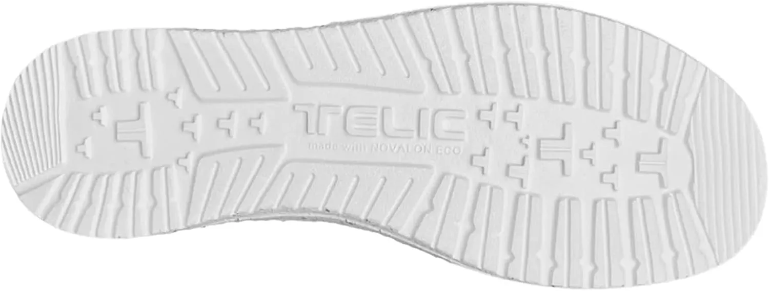 TELIC Men's Wave Slip-On Shoes - Lightweight, Breathable, Arch-Supporting, Easy On & Off - Great for Everyday Wear