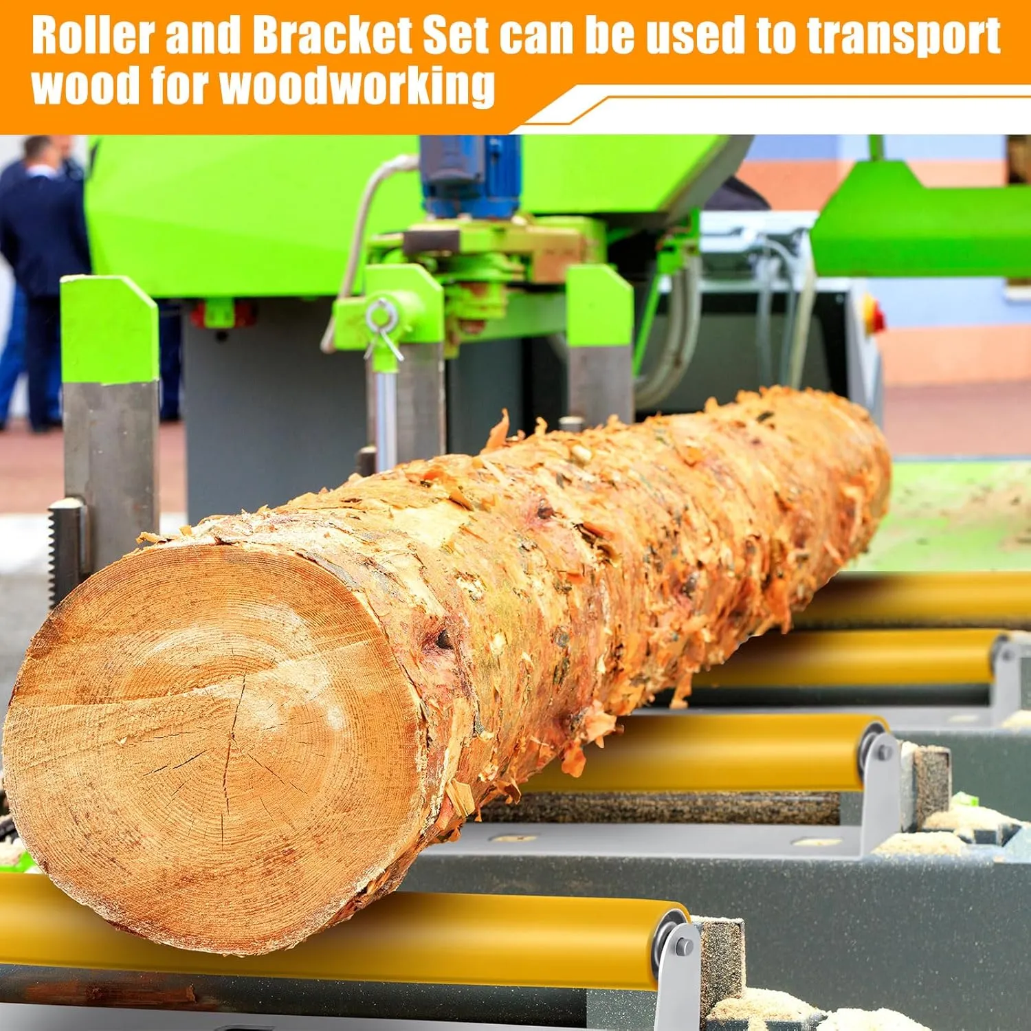 Therwen Boat Trailer Roller with Bracket Set Conveyor Rollers 1.5" Diameter Kayak Roller Metal Roller with Bracket for Transporting Raft Industrial Use