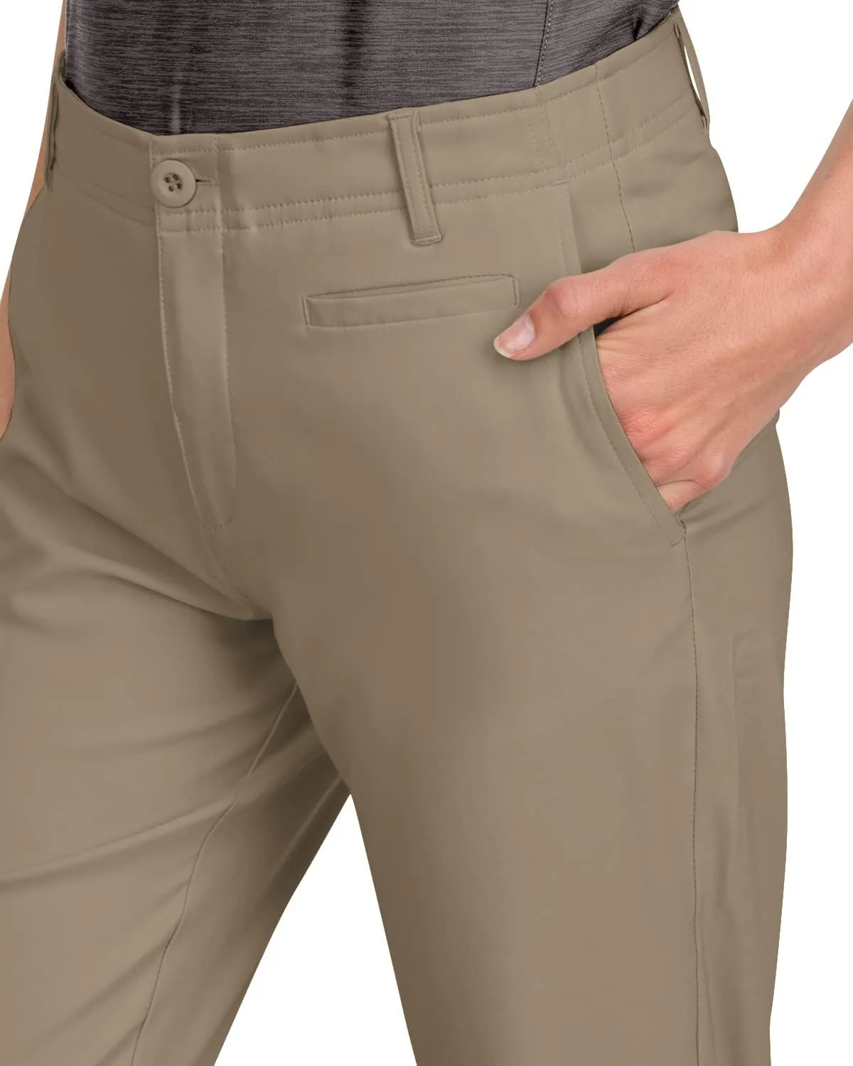 Three Sixty Six Women’s Quick Dry Golf Pants - Front Coin Pocket, 4-Way Stretc, Anti-Odor & Moisture Wicking Fabric