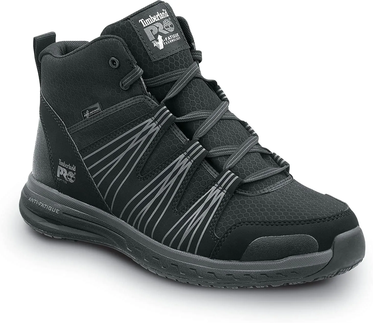 Timberland PRO Powerdrive, Men's, Soft Toe, EH, MaxTrax Slip Resistant High Hiker