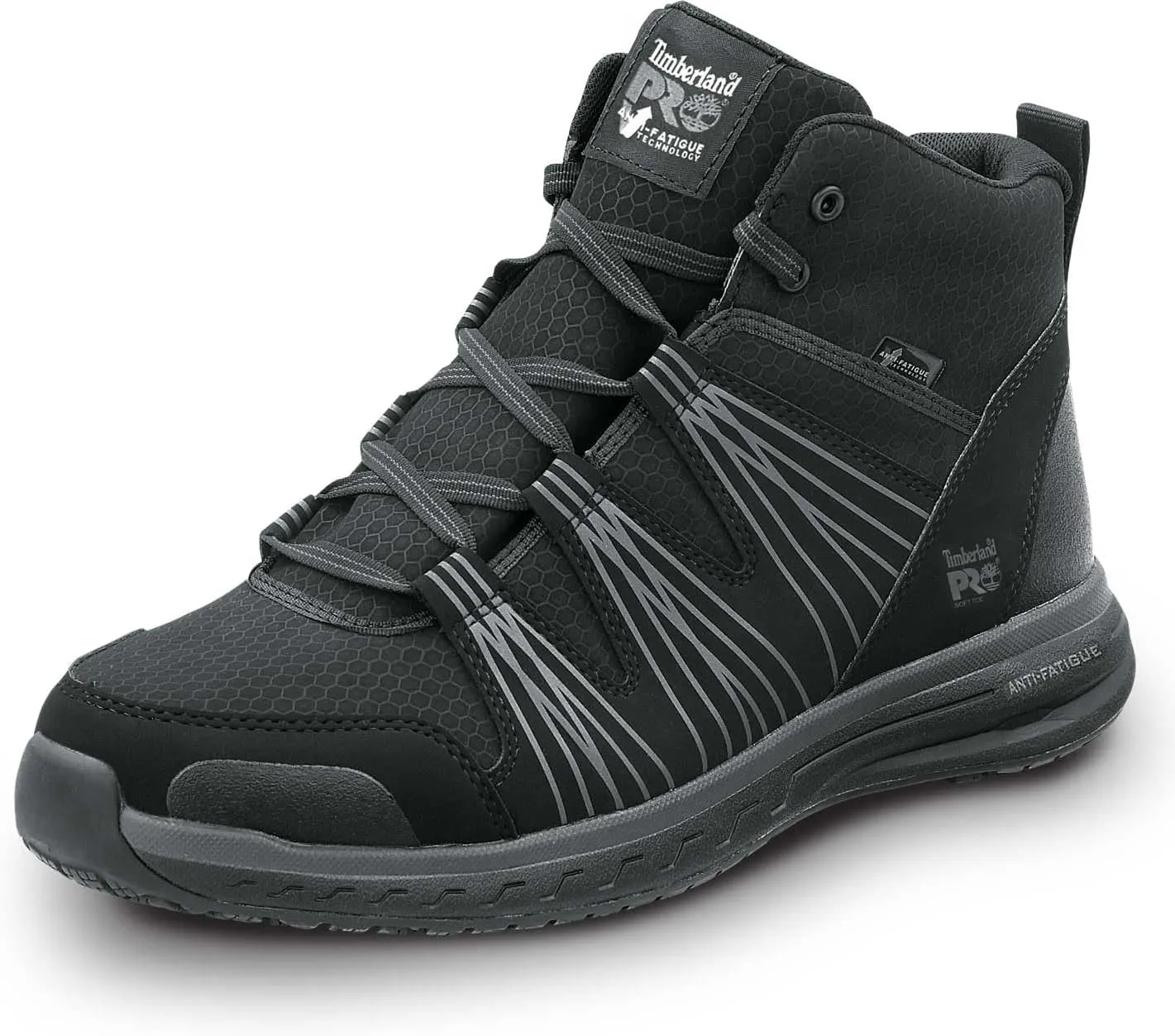 Timberland PRO Powerdrive, Men's, Soft Toe, EH, MaxTrax Slip Resistant High Hiker