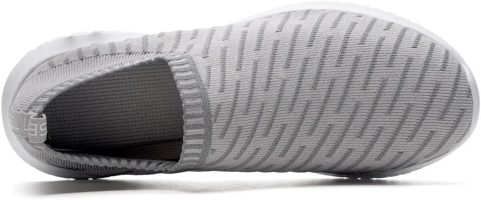 TIOSEBON Women's Athletic Walking Shoes Slip on Casual Mesh Soft Breathabale Sneakers