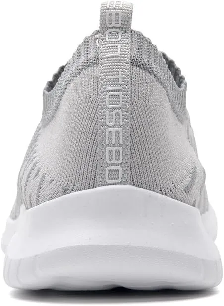 TIOSEBON Women's Athletic Walking Shoes Slip on Casual Mesh Soft Breathabale Sneakers