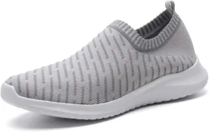 TIOSEBON Women's Athletic Walking Shoes Slip on Casual Mesh Soft Breathabale Sneakers