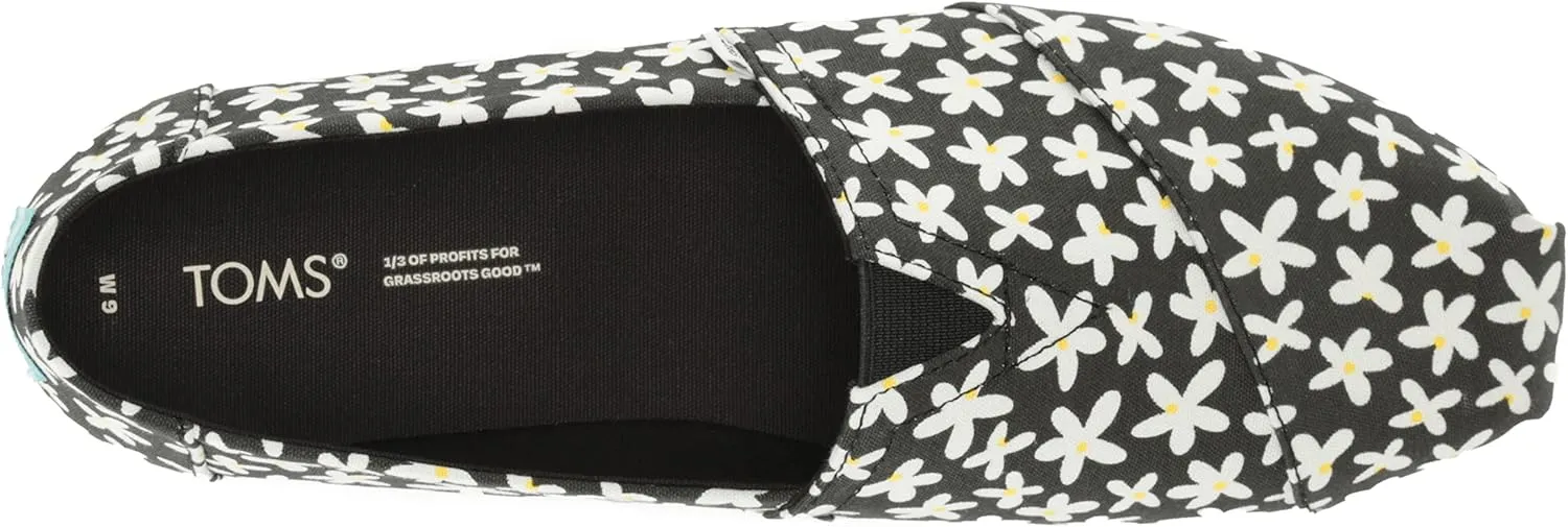 TOMS Girl's, Alpargata Classic Slip-On - Little Kid & Big Kid