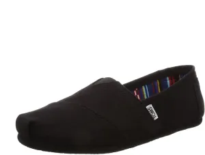TOMS Womens Alpargata Geometric Slip On Flats Casual - Blue