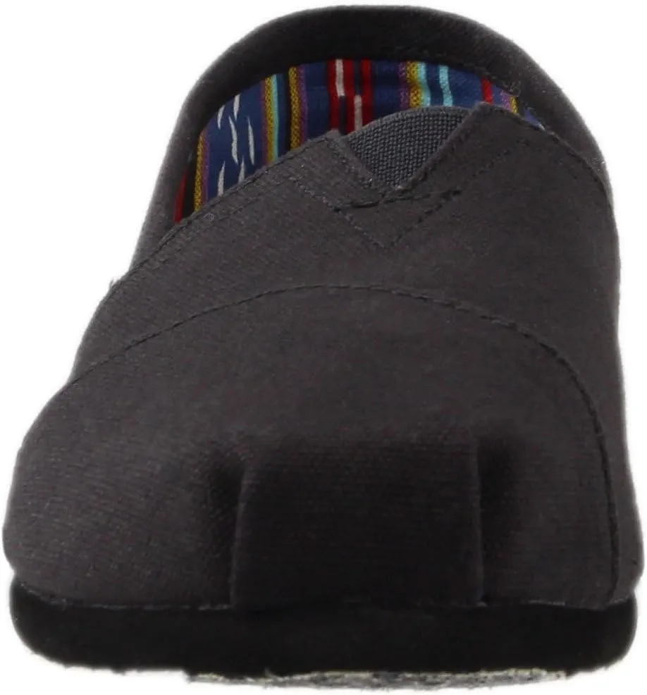 TOMS Womens Alpargata Geometric Slip On Flats Casual - Blue