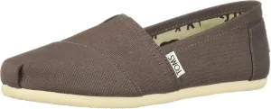 TOMS Womens Alpargata Geometric Slip On Flats Casual - Blue