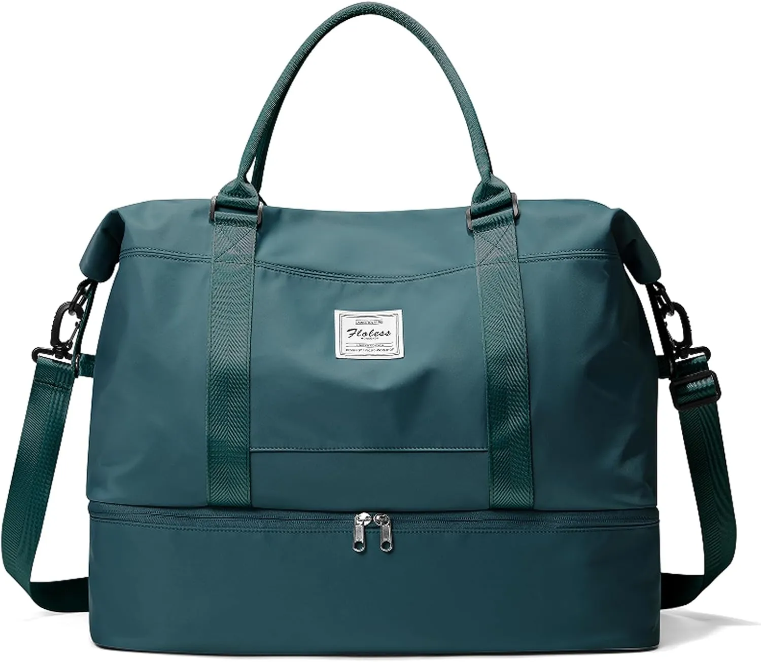 Travel Duffel Bag with Shoes Compartment, Overnight Weekender Bags for Women,Carry on Personal Item Bag