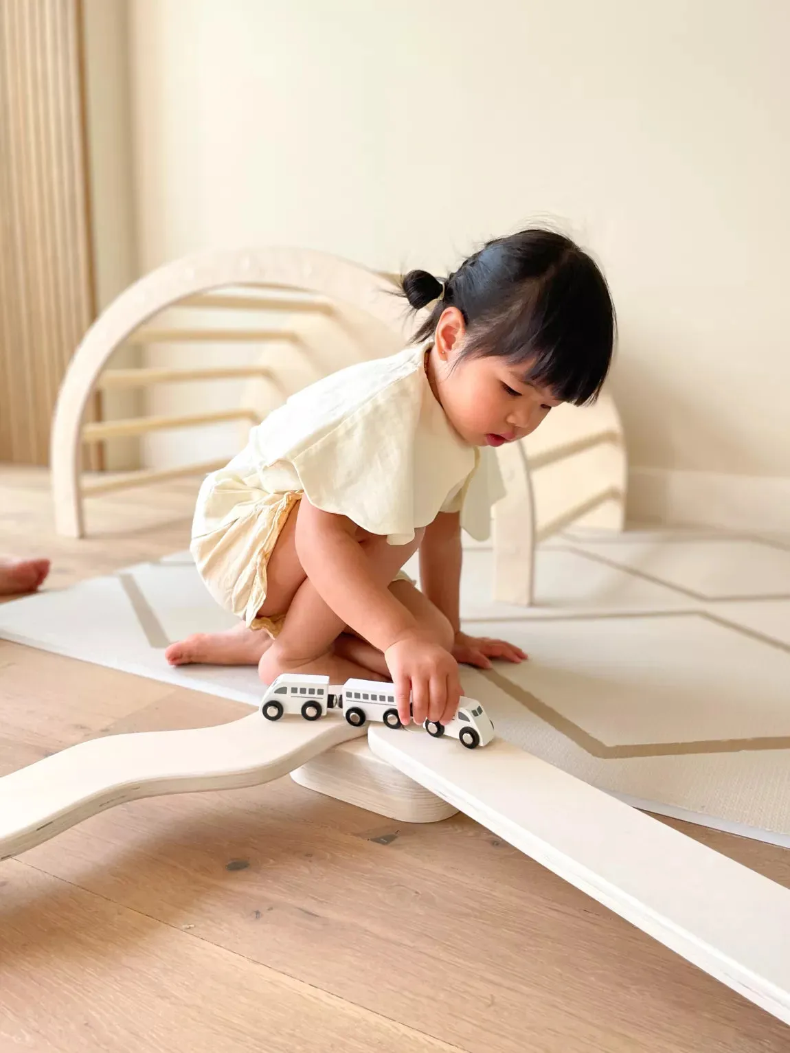 TUOHI slide ramp – white