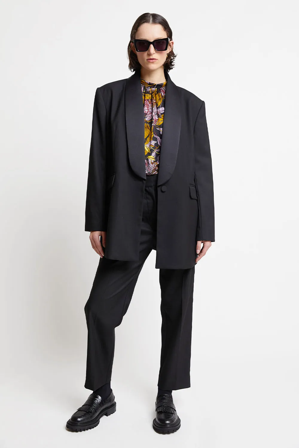 Tuxedo Trousers Black