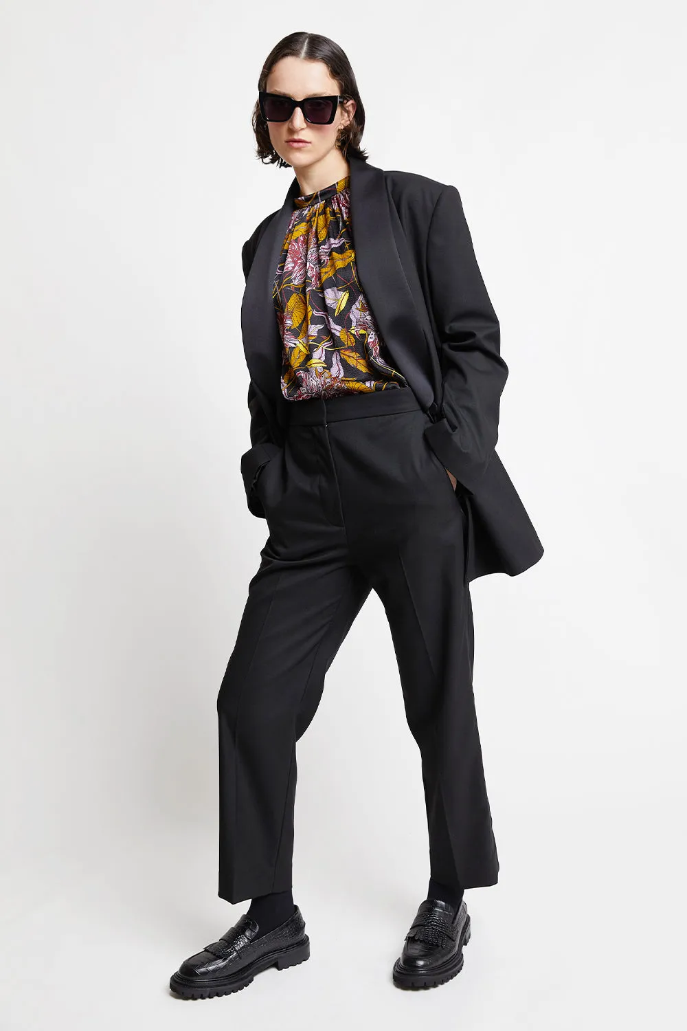 Tuxedo Trousers Black