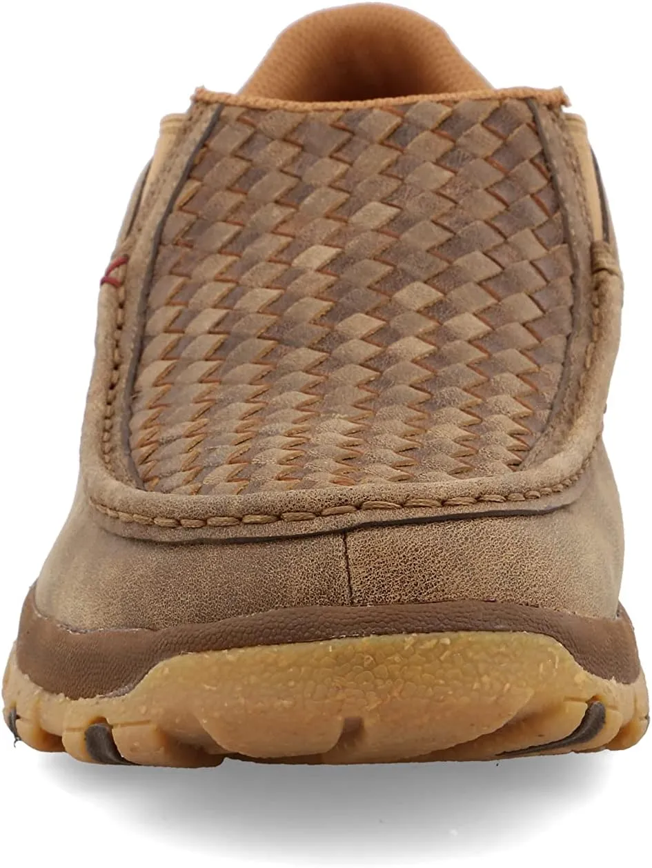 Twisted X Men's Slip-On Driving Moc, Moc Toe with CellStretch