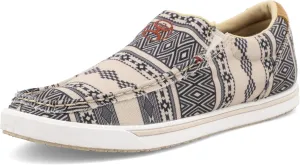 Twisted X Women's Hooey Slip-On Loper, Moc Toe, Taupe & Black, 5.5 M