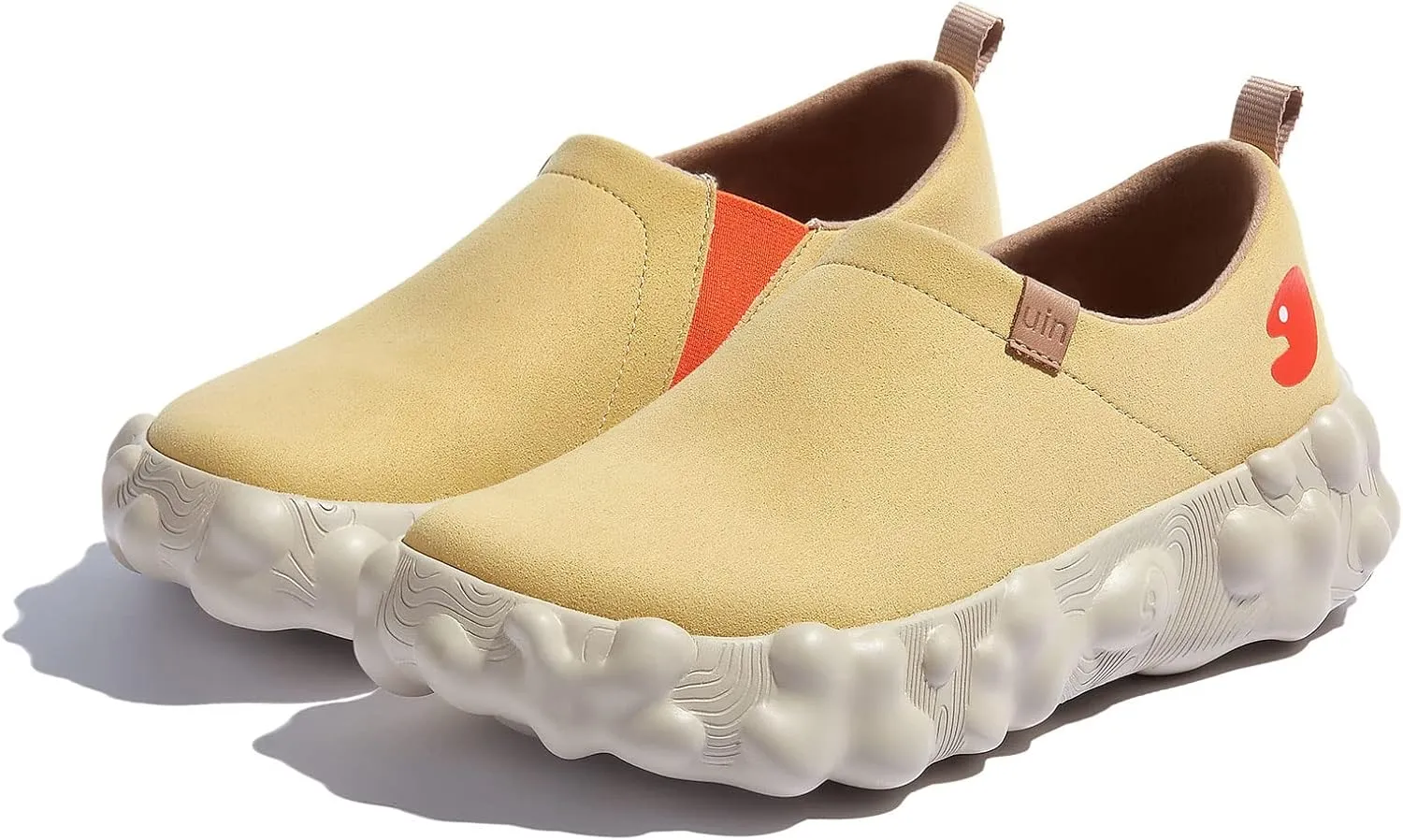 UIN Women's Fashion Sneakers Slip On Walking Art Travel Shoes Toledo Ⅵ Rainbow Crush 2