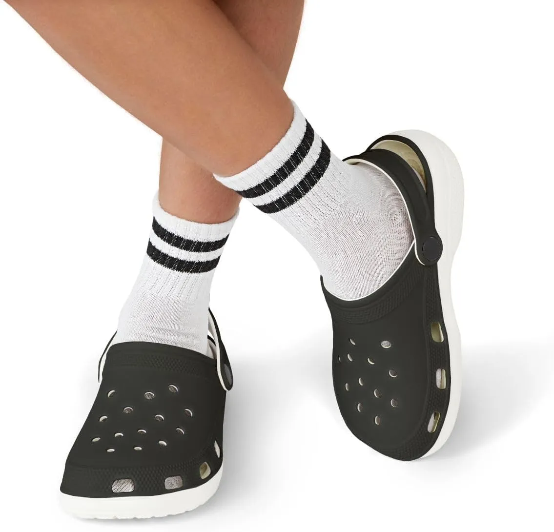 Unisex Kids Clogs, Slip-On Water Shoes, Easy Cleaning
