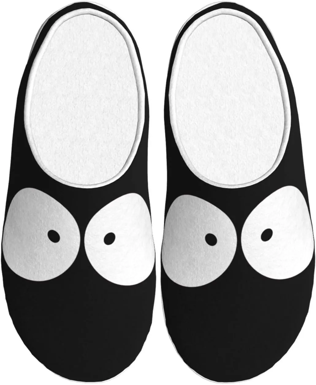 Unisex Warm Slippers Non-Slip Winter Fluffy Slippers Slip-On Plush Slippers Bedroom Slippers House Shoes For Men Women