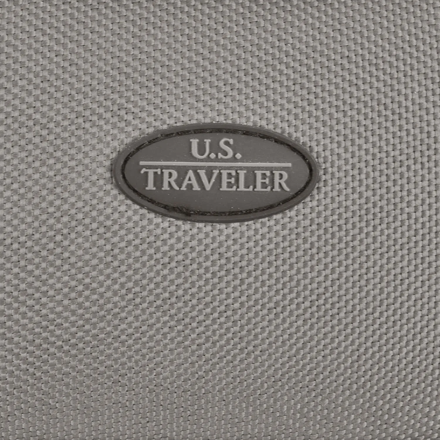 U.S. Traveler Lightweight Rolling 20" Carry On Luggage Softside Suitcase, Grey, 2 Wheel-1 Piece
