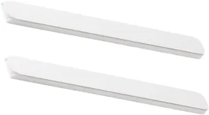 Vaguelly 1Pair Self Adhesive Drawer Slides for Cabinets Furniture Drawer Guides Easy DIY Installation for Closet and Kitchen Storage Durable and Practical Design