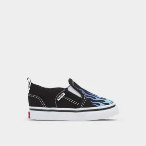 Vans Infants Asher V Sneaker Black/Blue _ 181736 _ Black