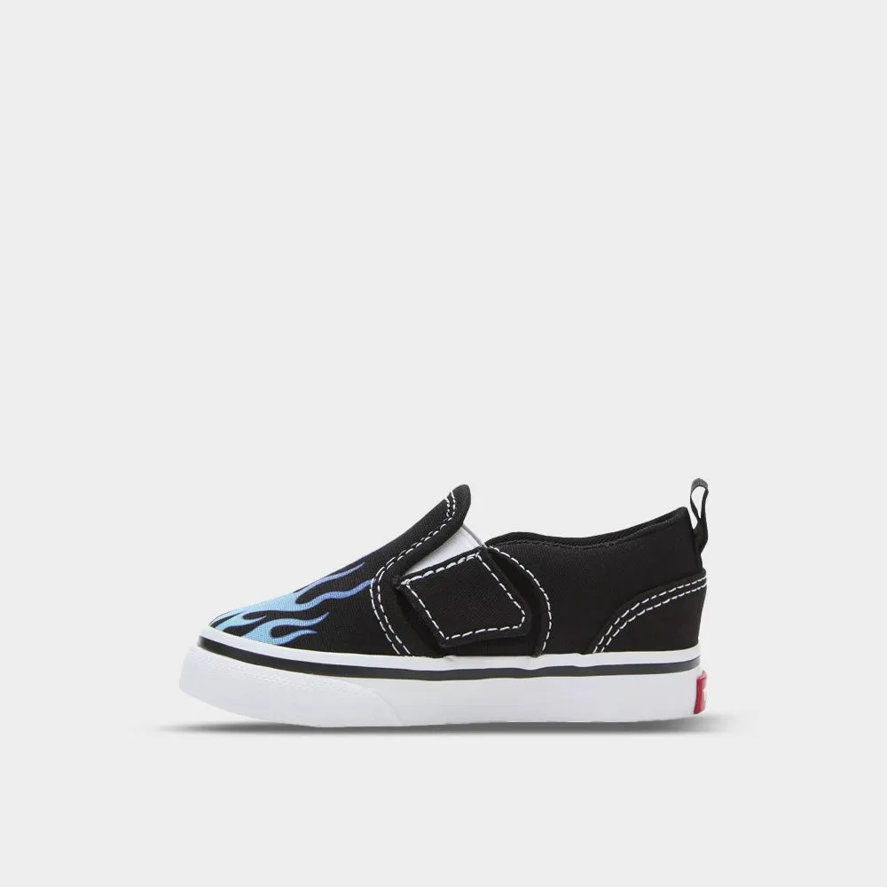 Vans Infants Asher V Sneaker Black/Blue _ 181736 _ Black