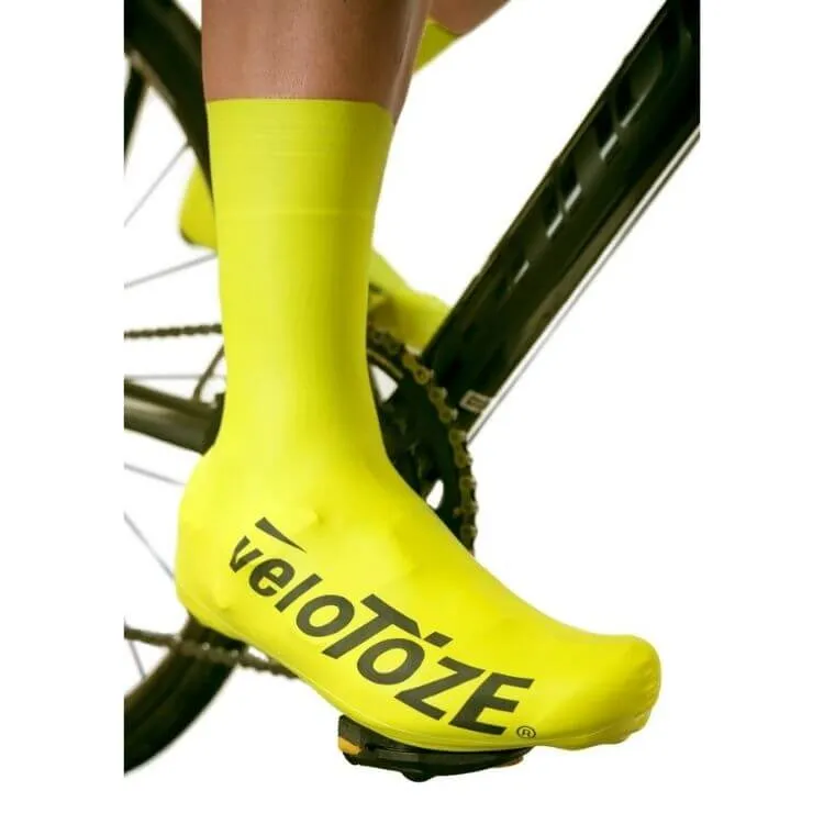 VELOTOZE TALL SHOE COVER ROAD 2.0 YELLOW