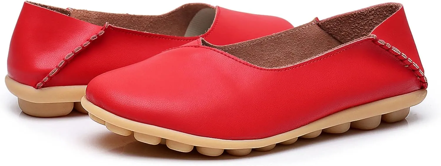 VenusCelia Women's Bare Walking Flat Loafer