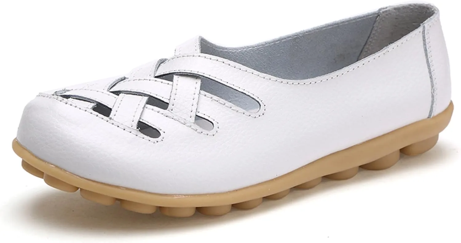 VenusCelia Women's Comfort Walking Casual Flat Loafer
