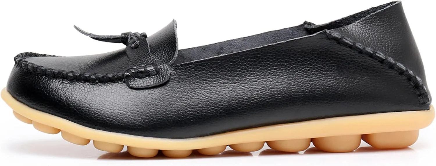 VenusCelia Women's Decoration Comfort Walking Flat Loafer