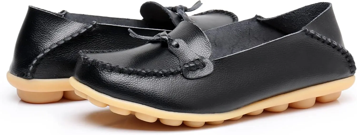 VenusCelia Women's Decoration Comfort Walking Flat Loafer