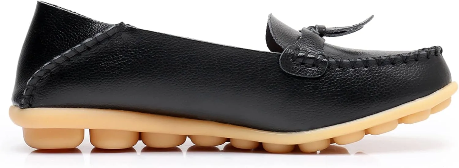 VenusCelia Women's Decoration Comfort Walking Flat Loafer