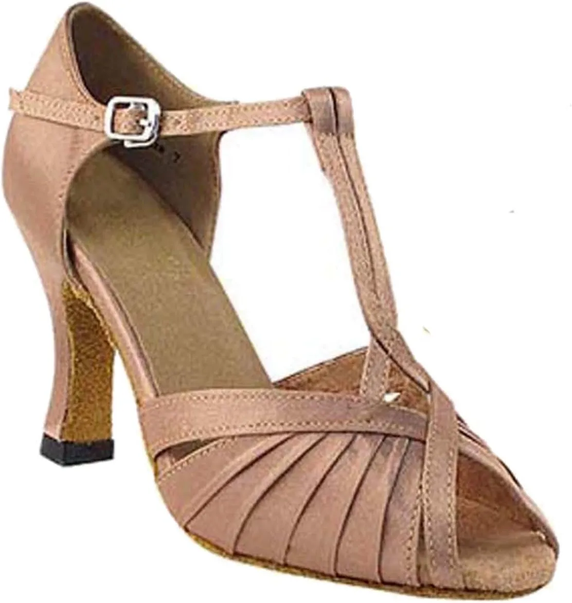 Very Fine Women's Ballroom Dance Shoes Tango Wedding Salsa Shoes 2707EBB Comfortable Dance Shoes 2.5" [Bundle of 5]