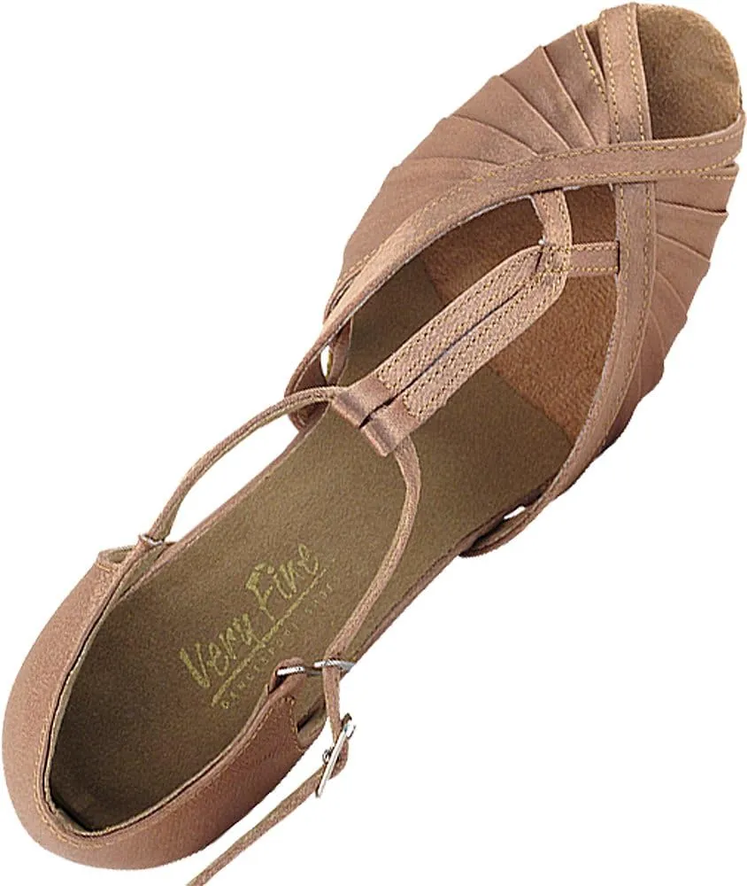 Very Fine Women's Ballroom Dance Shoes Tango Wedding Salsa Shoes 2707EBB Comfortable Dance Shoes 2.5" [Bundle of 5]