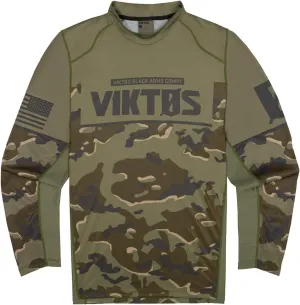 VIKTOS Men's Range Trainer Sunblock Jersey | Lightweight Breathable Comfortable Long Sleeve Shirt with Non-Fade Print