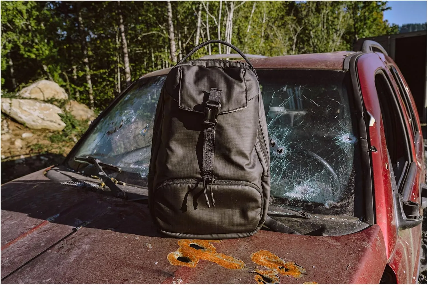 VIKTOS Tactical Counteract 15 Backpack | Durable Weather-Resistant Stain-Resistant Pocketed Bag with Hookie Holster Included, Black