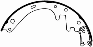 Wagner ANA263R SevereDuty Brake Shoe Set