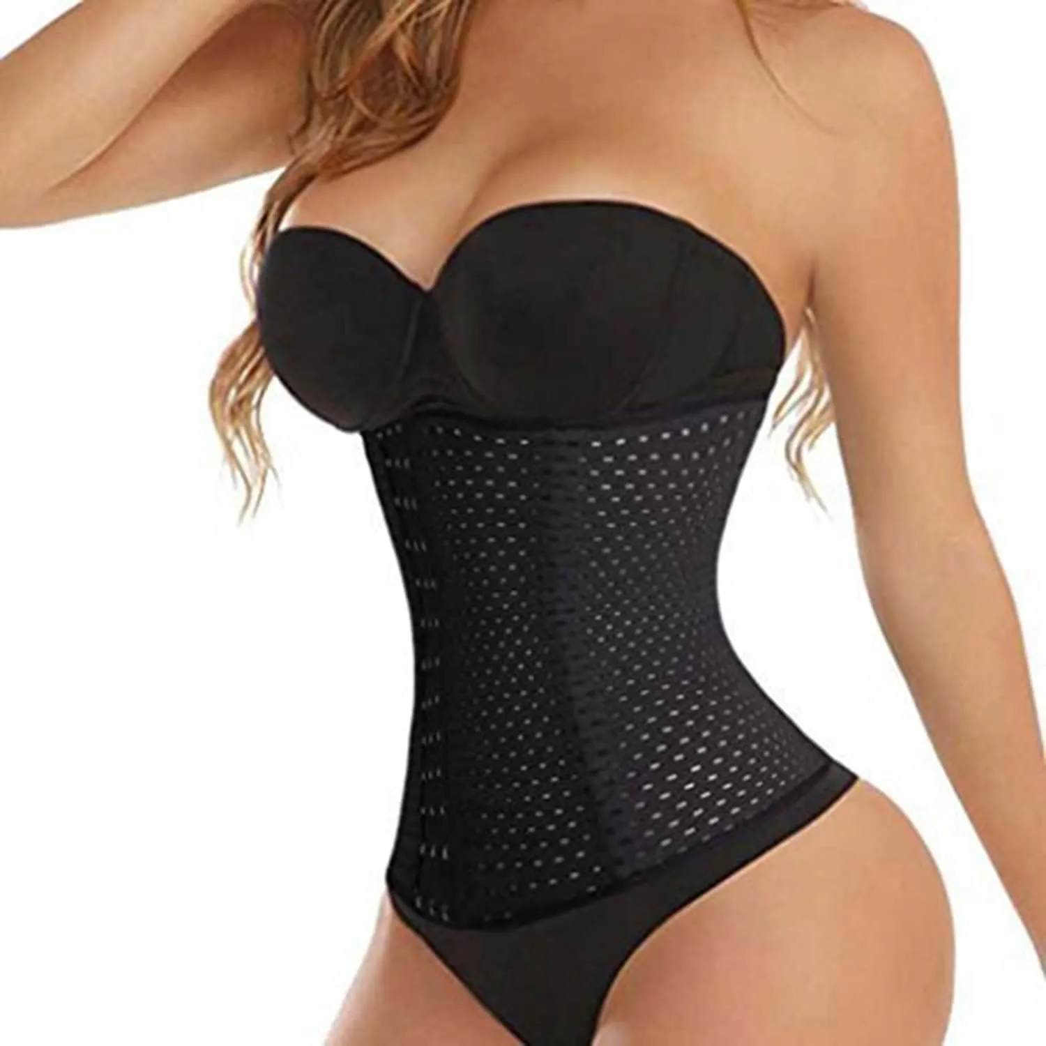 Waist Trainer Corset Tummy Control Slimming Body Shaper Girdle Loss Sport Workout