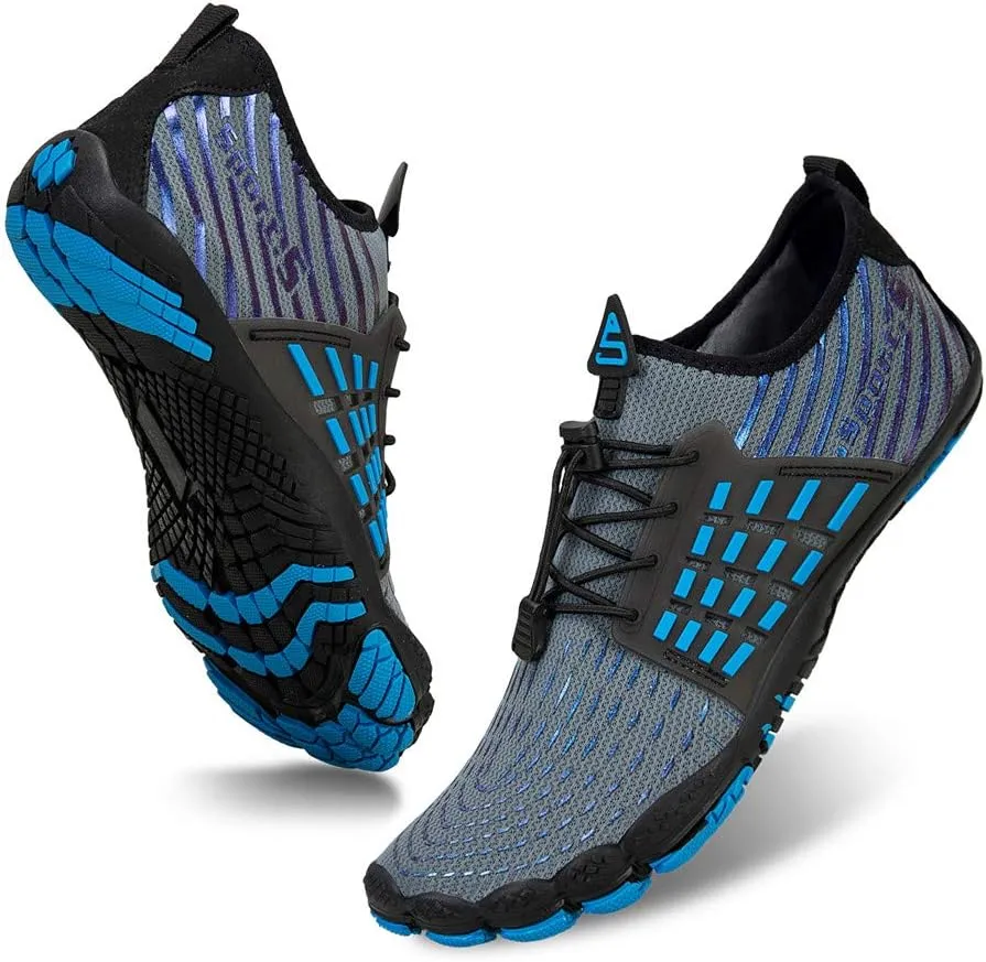 Water Shoes Mens Womens Beach Swim Shoes Quick-Dry Aqua Socks Pool Shoes for Surf Yoga Water Aerobics