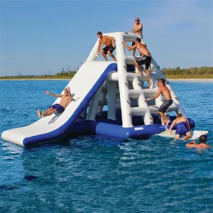 Water Trampoline Padded PVC Floating Jump Pillow Inflatable Band Climbing Slides for Amusement Equipment Sport Game