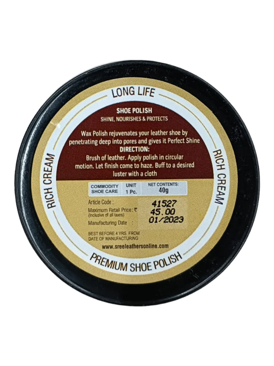 Wax Shoe Polish 41527 (BROWN)